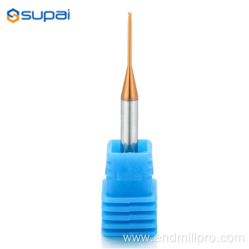 Deepcut Dental Long Neck Ball Nose End Mill